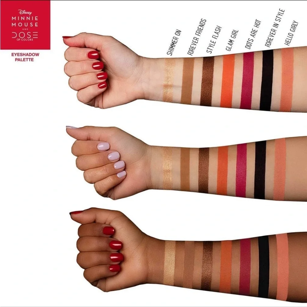 Dose of Colors Minnie Mouse Eyeshadow Palette Disney